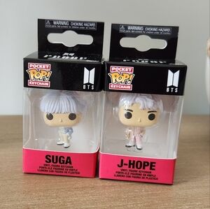 Funko BTS Pocket Pop! Keychain Duo - Suga and J-Hope